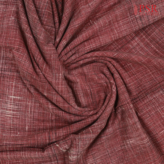 Maroon Jaipur Cotton Print Running Material