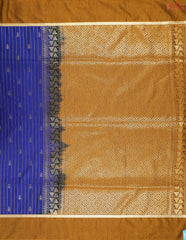 Royal Blue Jute Art Silk Saree