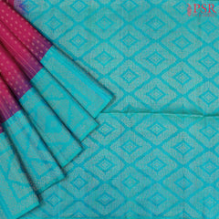 Rani Pink Soft Silk Saree