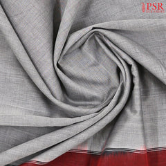 Grey Ikkat Cotton Saree