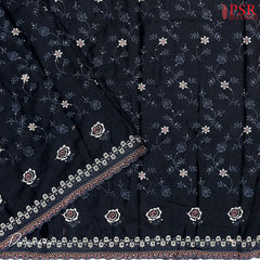 Black Rayon Dress Material