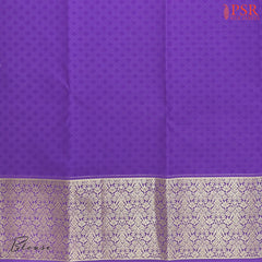 Cerulean Blue Olive Kanchipuram Tissue Silk Saree