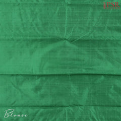 Dark Green Arani Silk Saree