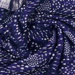 Dark Blue Georgette Saree