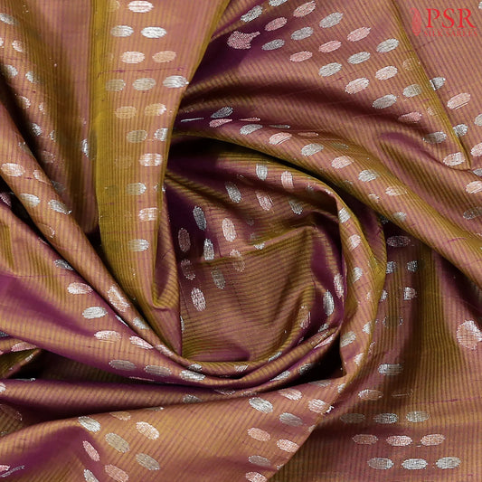Mocha Brown Soft Silk Saree
