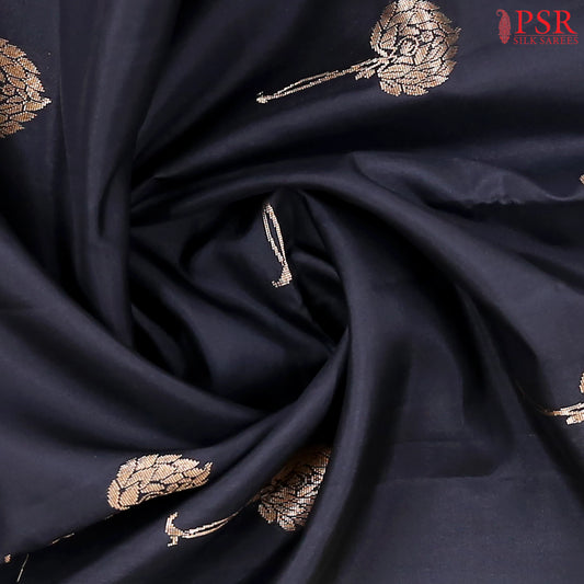 Black Soft Silk Saree