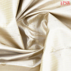 Kerala Beige Kanchipuram Silk Saree