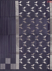 Dark Violet Soft Silk Saree