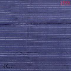 Berry Blue Kanchipuram Silk Saree