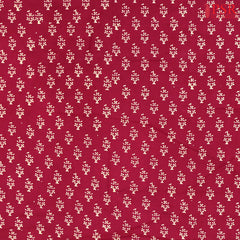 Wine Purple Cotton Print Running Material