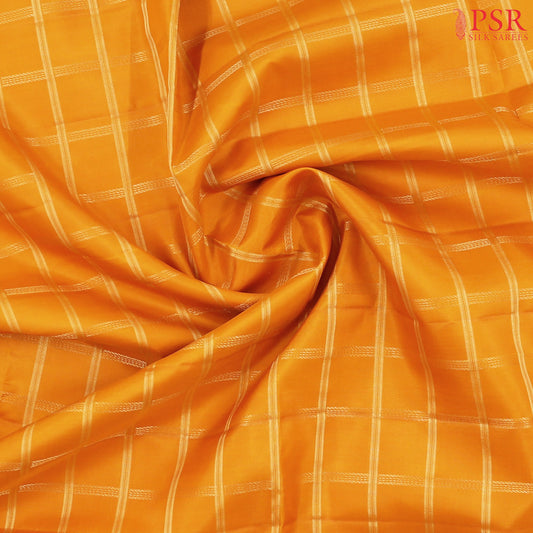 Fire Yellow Soft Silk Saree