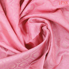 Pink Soft Silk Mix Saree