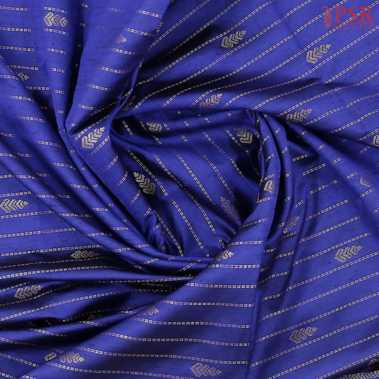 Royal Blue Jute Art Silk Saree