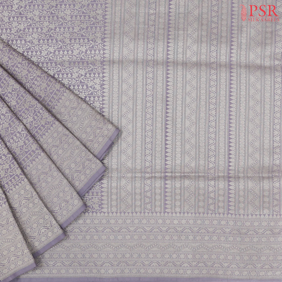 Heather Purple Summer Silk Saree