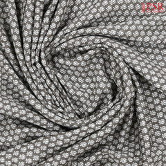 Dark Taupe Grey Assam Saree