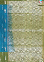 Teal Blue Soft Art Silk Saree