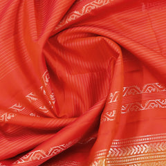Scarlet Red Soft Silk Saree