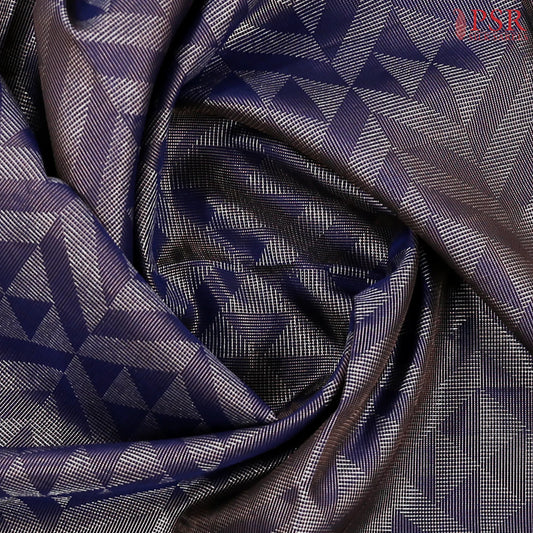 Midnight Blue Soft Silk Saree