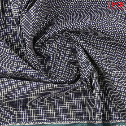 Black Kalakshetra Kovai Cotton Saree