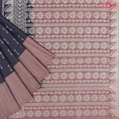 Dark Blue Soft Art Silk Saree