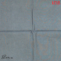 Steel Grey Cotton Dress Material