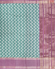 Ocean Jade Assam Saree