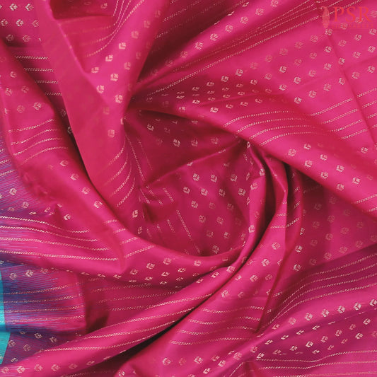 Rani Pink Soft Silk Saree