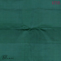 Dark Green Kanchipuram Silk Saree