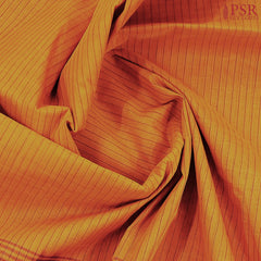 Orange Kanchi Cotton Saree