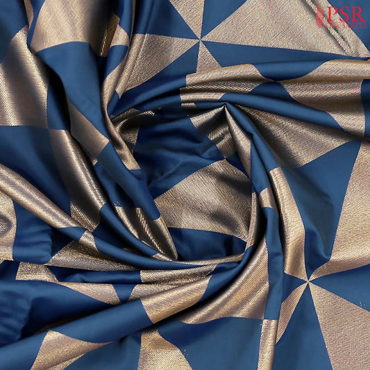 Prussian Blue Soft Art Silk Saree