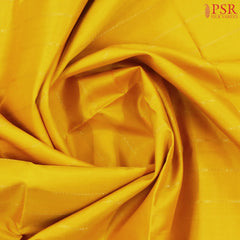 Amber Yellow Soft Silk Saree