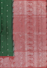 Dark Green Soft Silk Saree