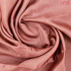 Onion Peach Semi Chiniya Saree