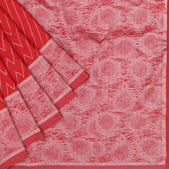 Red Georgette Saree