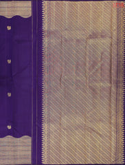 Spanish Violet Kanchipuram Silk Saree