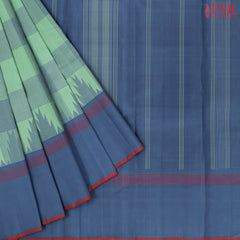 Sea Green Kanchipuram Silk Saree