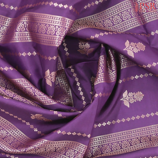 Dark Magenta Soft Art Silk Saree