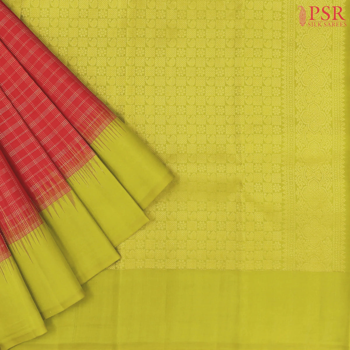 Red Kanchipuram Silk Saree