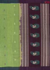 Sap Green Kanchi Cotton Saree
