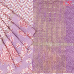 Pink & Lilac Purple Assam Saree