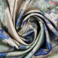 Beige Kadhi Tussar Silk Saree