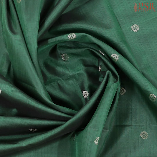 Dark Green Soft Silk Saree