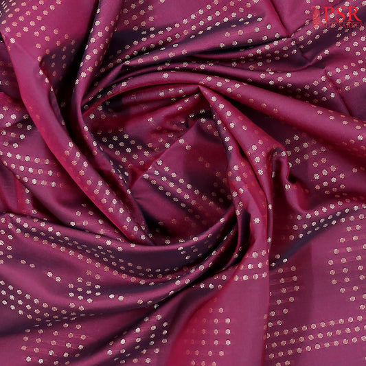 Dark Burgundy Soft Art Silk Saree