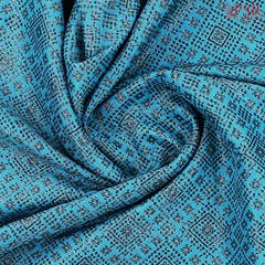 Capri Blue Summer Silk Saree