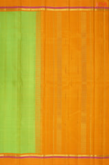 Pastel Saffron Kanchipuram Silk Saree (Copy)