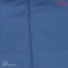 Prussian Blue Soft Art Silk Saree