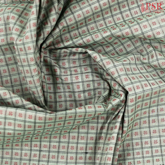 Laurel Green Kalakshetra Kovai Cotton Saree