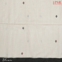 Beige Byloom Cotton Saree