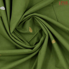 Asparagus Green Byloom Cotton Saree