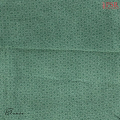 Viridian Green Chanderi Silk Cotton Saree